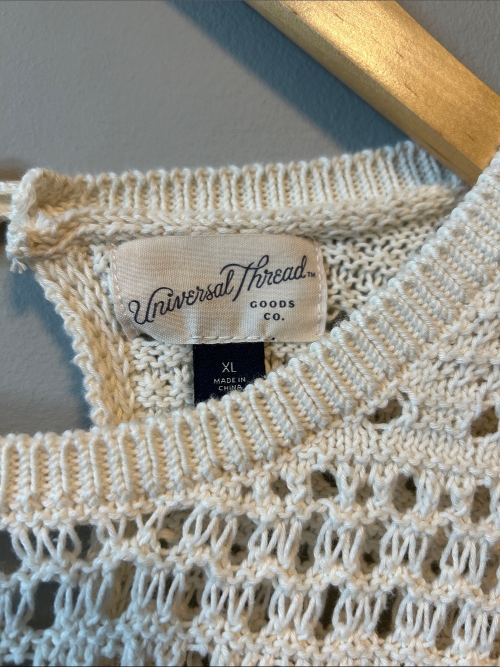 Target Universal Thread Boho Crochet Top - Picture 2 of 8